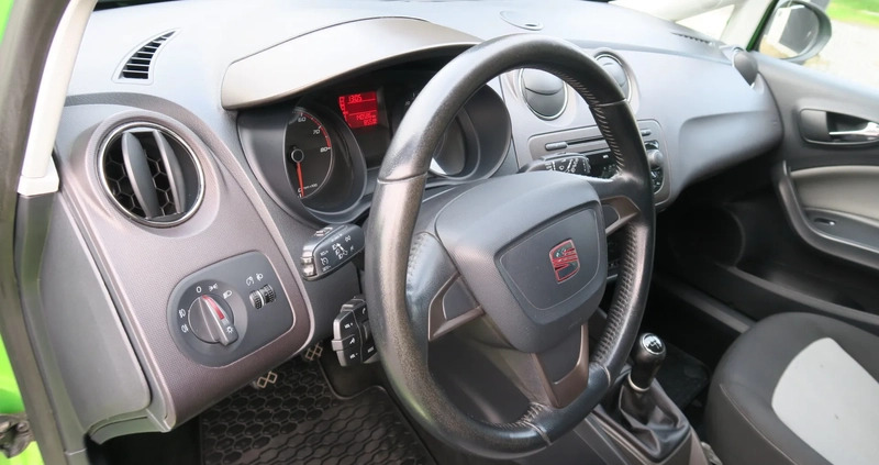 Seat Ibiza cena 22900 przebieg: 139000, rok produkcji 2012 z Ścinawa małe 326